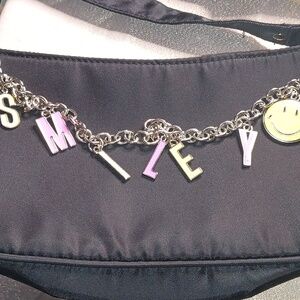 Black Smiley bag NWOT